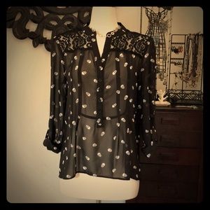 Sheer Skull Shirt